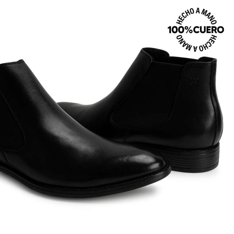 BOTIN CHELSEA MATEO-2610 NEGRO VIALE HOMME CUERO - 2