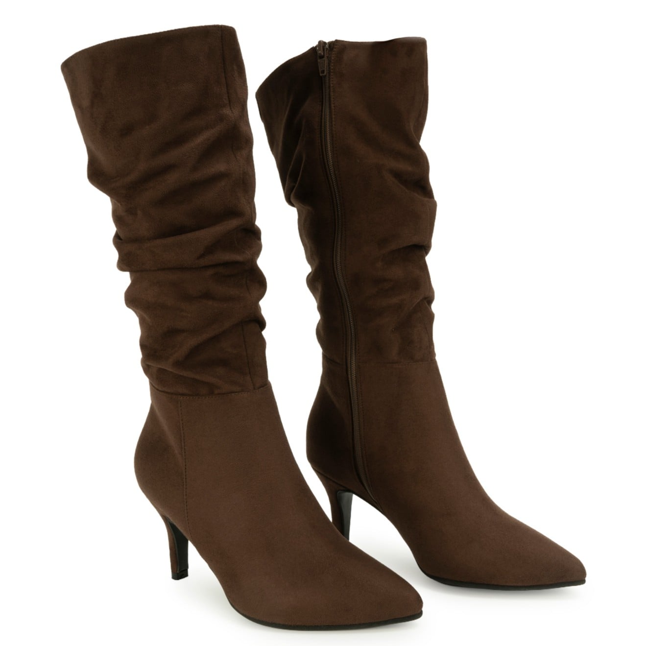 BOTA ALTA BASICO KALU-2603 MARRON PIAZZA - 1