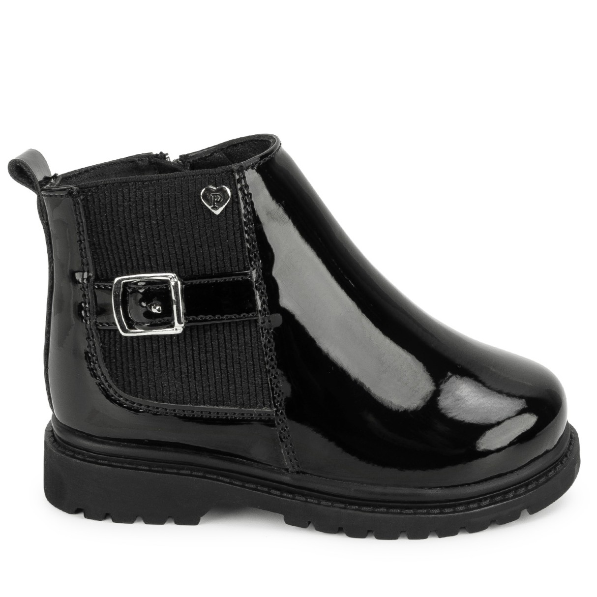 BOTIN BASICO CARITO-2603 NEGRO PIAZZA KIDS - 1