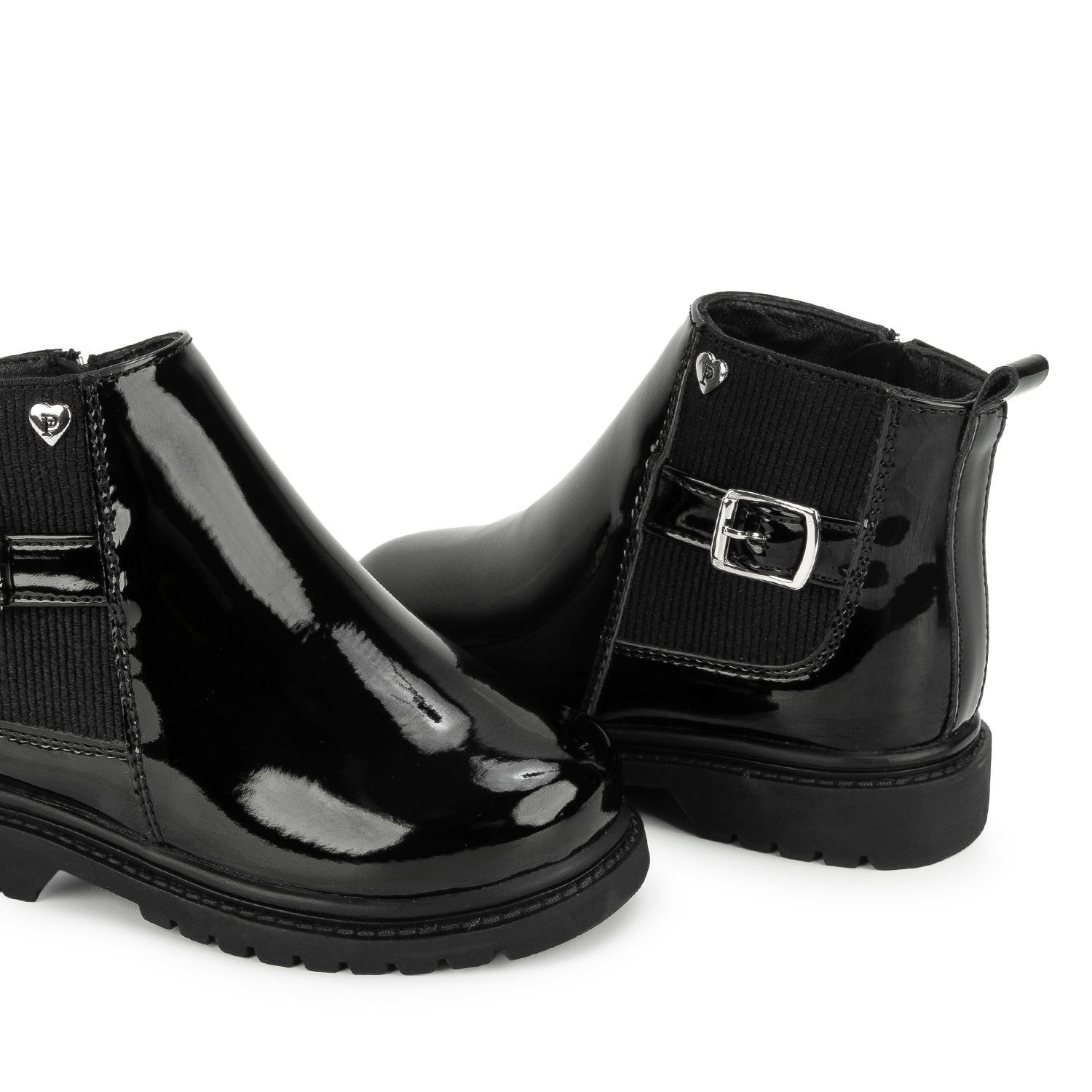 BOTIN BASICO CARITO-2603 NEGRO PIAZZA KIDS - 2
