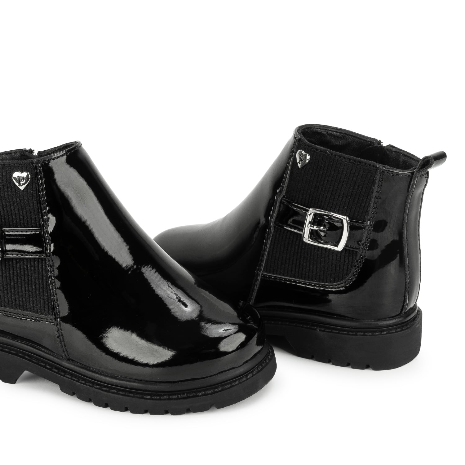 BOTIN BASICO CARITO-2603 NEGRO PIAZZA KIDS - 2