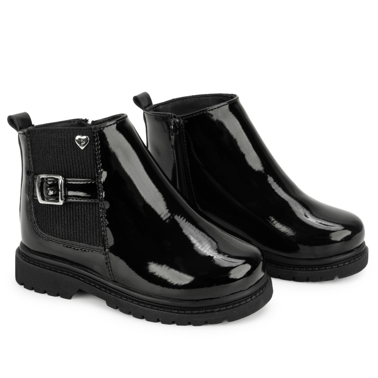 BOTIN BASICO CARITO-2603 NEGRO PIAZZA KIDS - 4