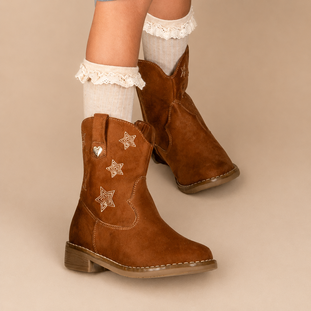 BOTIN BASICO LIA-2613 CARAMELO PIAZZA KIDS - 1