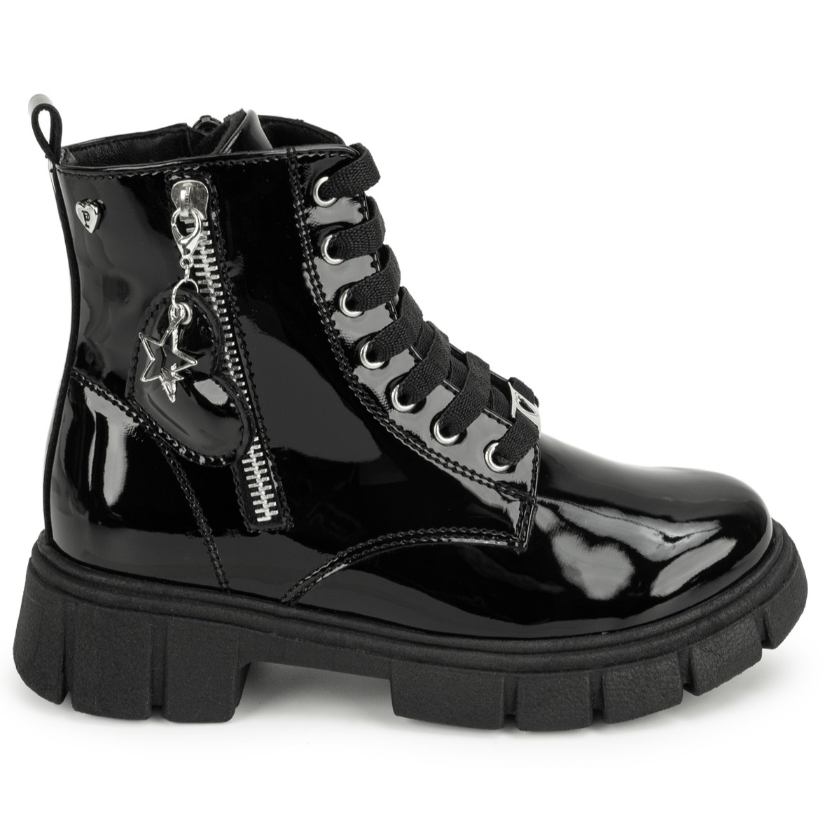 BOTIN DERBY LIA-2610 NEGRO PIAZZA KIDS - 1