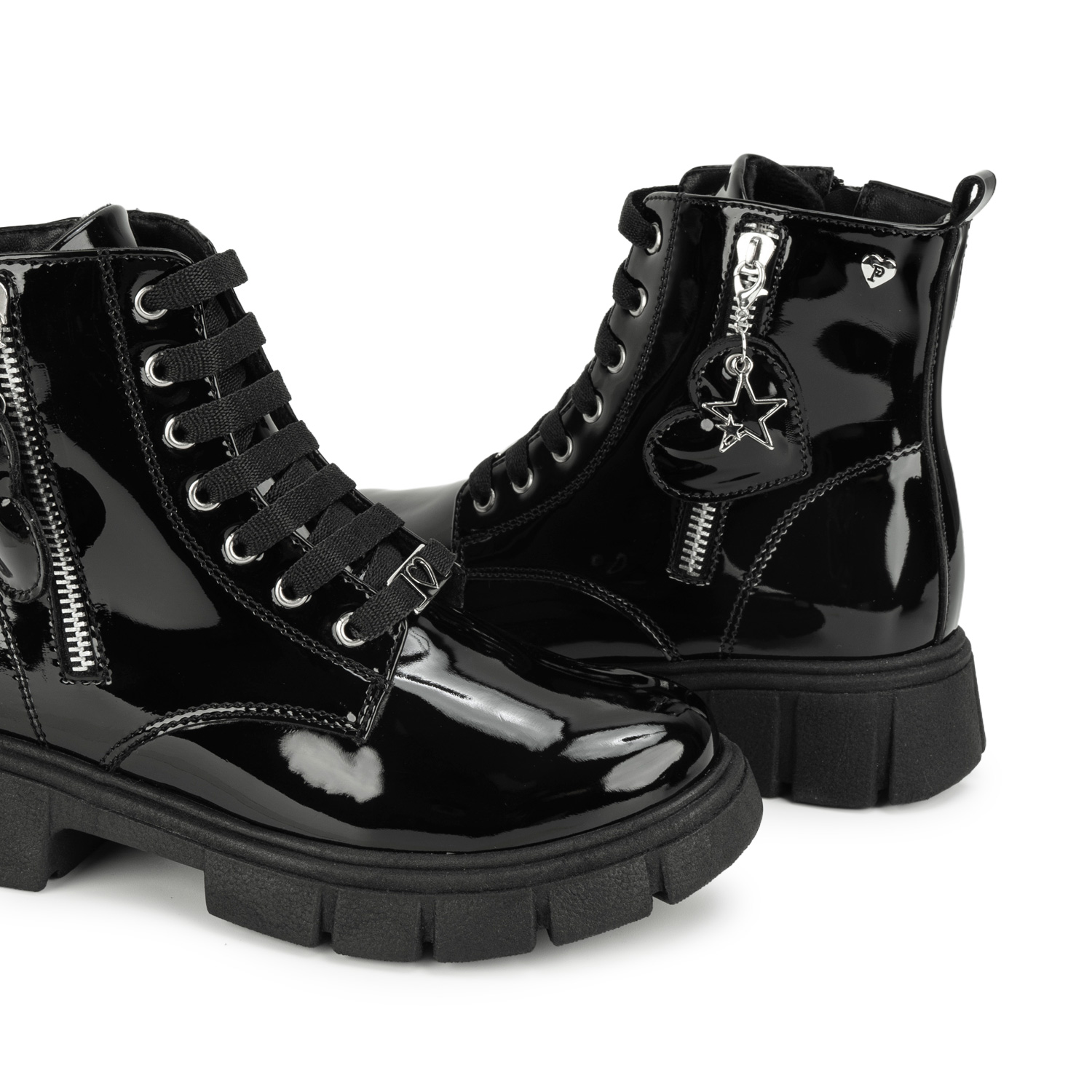 BOTIN DERBY LIA-2610 NEGRO PIAZZA KIDS - 2
