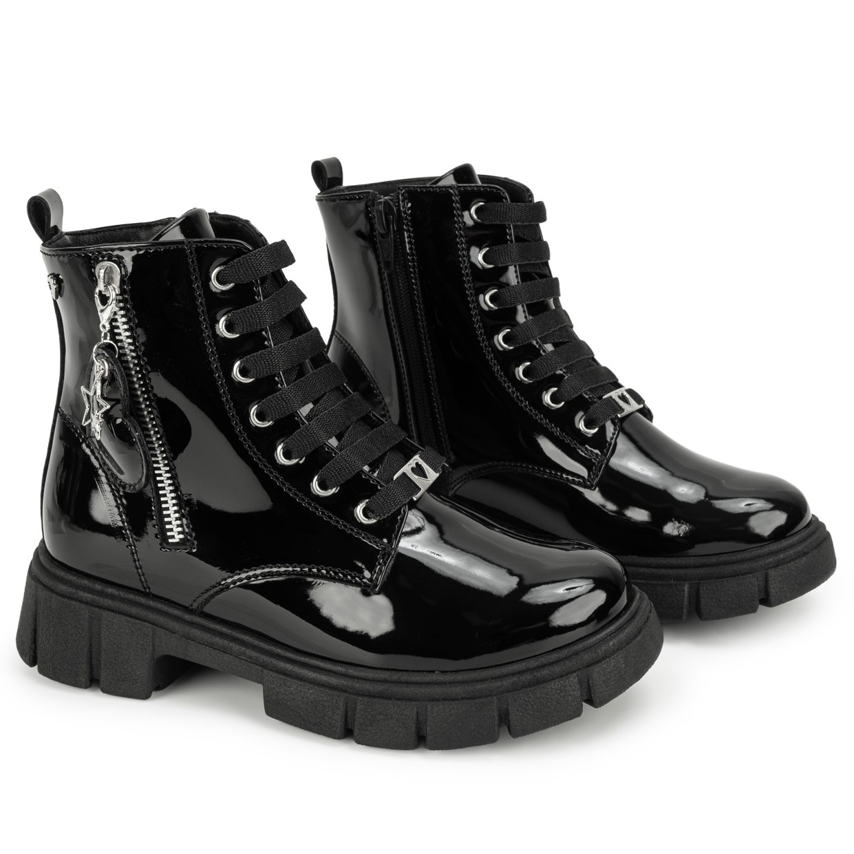 BOTIN DERBY LIA-2610 NEGRO PIAZZA KIDS - 4