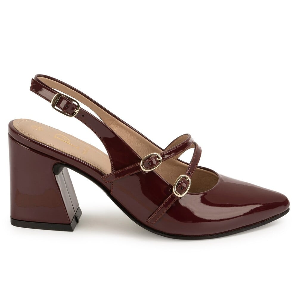 ZAPATO MEDIA ESTACION STILETTO DON-2643 CHERRY PIAZZA - 2