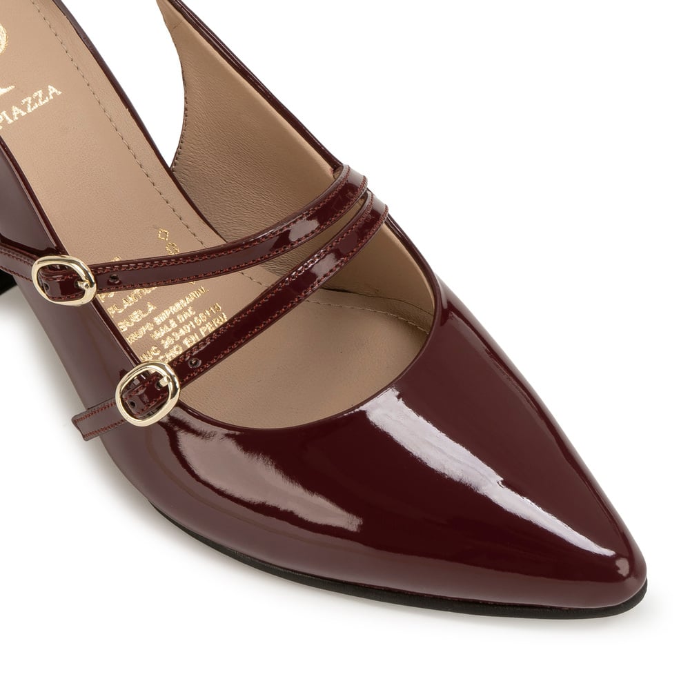 ZAPATO MEDIA ESTACION STILETTO DON-2643 CHERRY PIAZZA - 4
