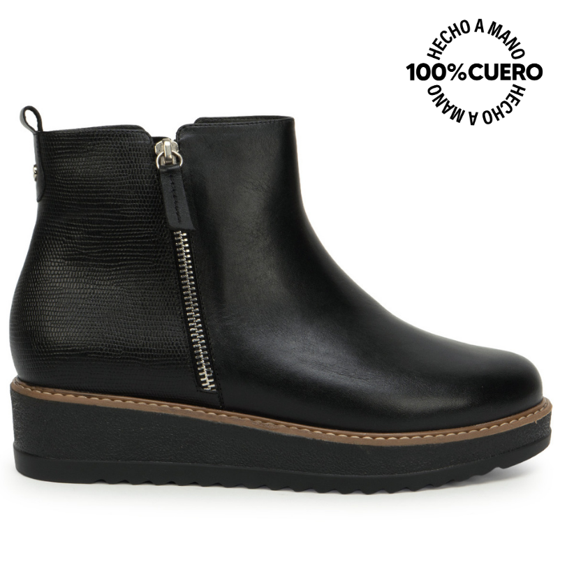 BOTIN JODHPUR LINDA-2625 NEGRO VIALE CUERO - 1