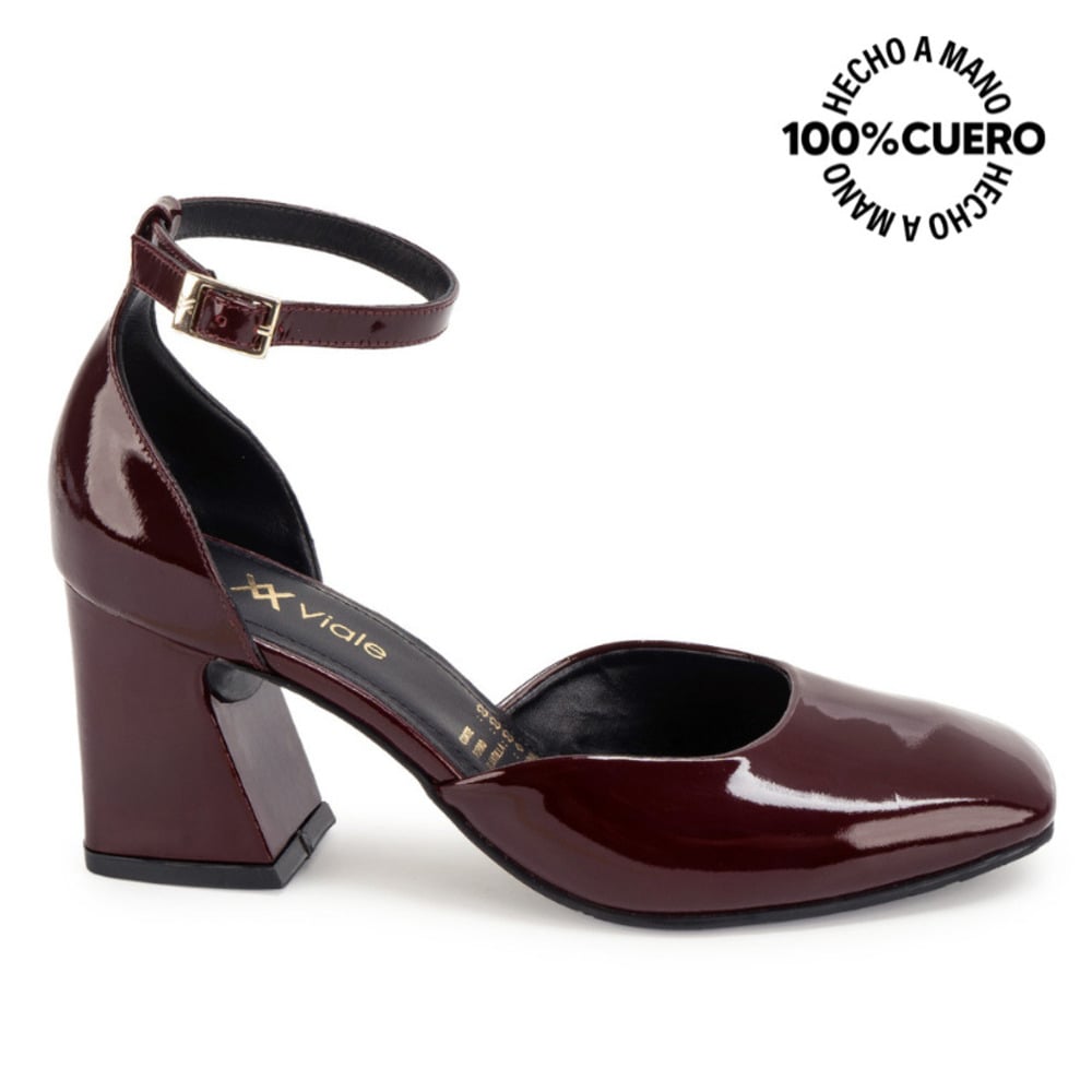 ZAPATO MEDIA ESTACION D'ORSAY ROSY-2601 CHERLACQ VIALE CUERO - 2