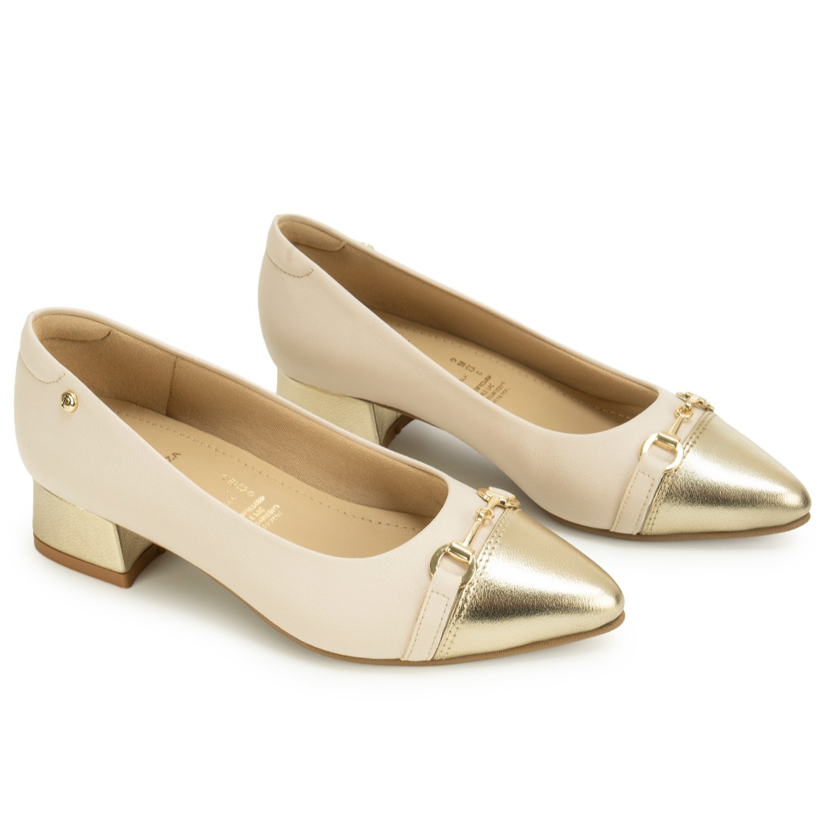 ZAPATO STILETTO MARISA-2607 HUESO PIAZZA - 4
