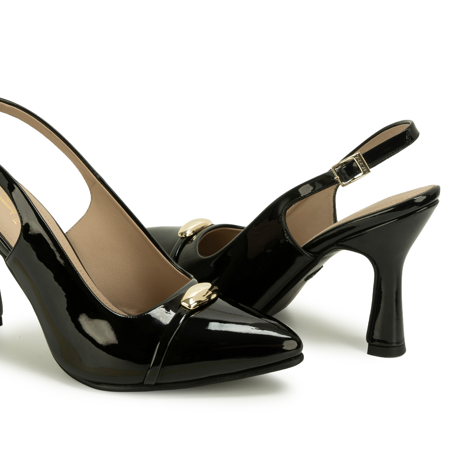 ZAPATO MEDIA ESTACION STILETTO DON-2649 NEGRO PIAZZA - 2