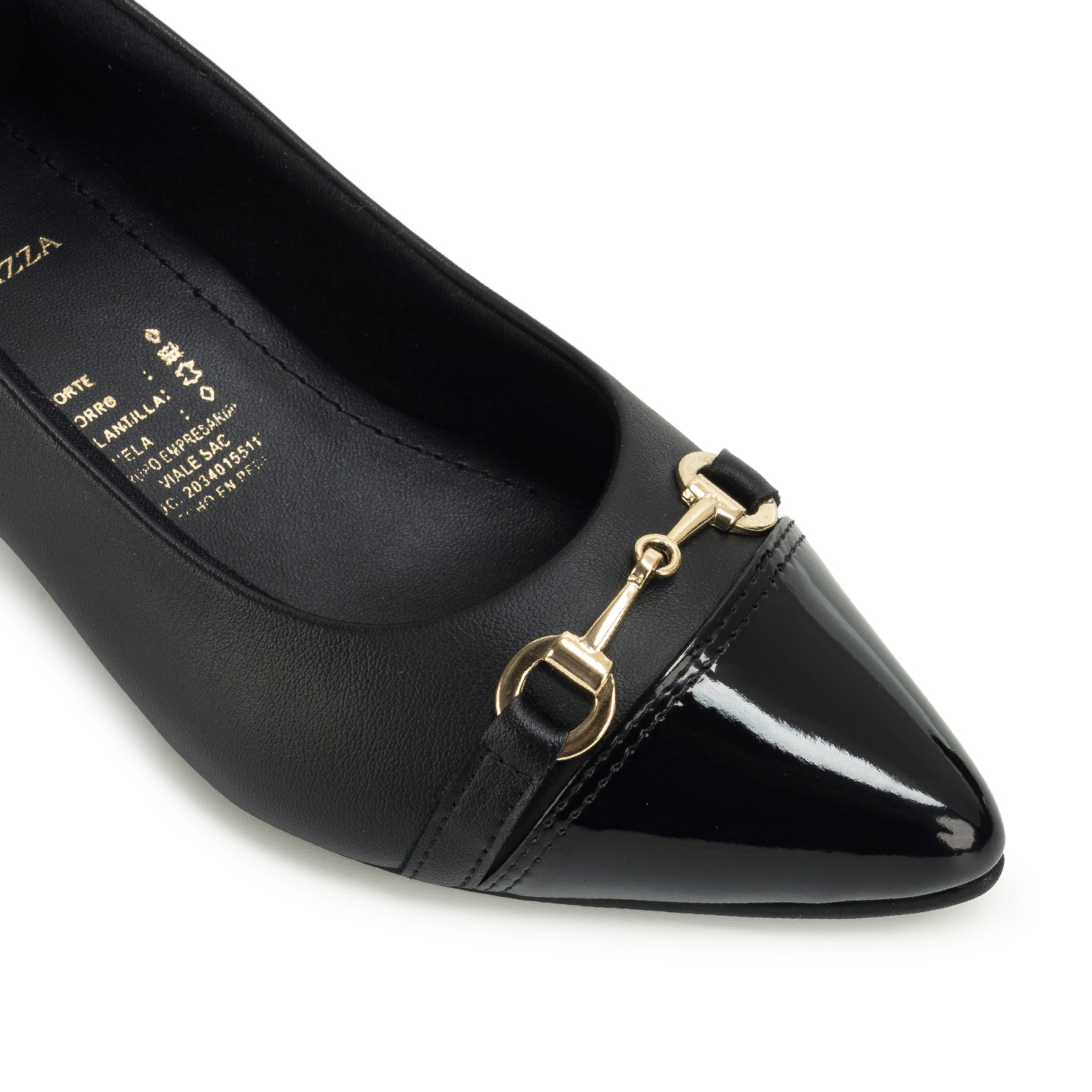 ZAPATO STILETTO MARISA-2607 NEGRO PIAZZA - 3