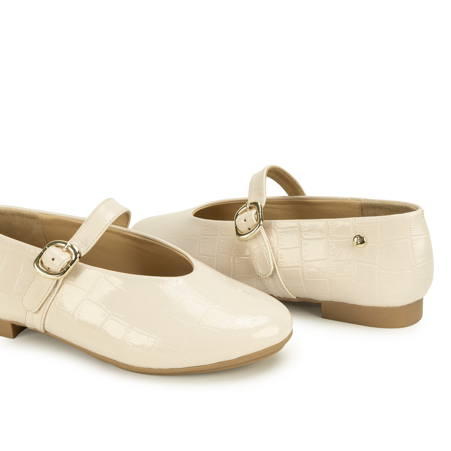 ZAPATO BALLERINA MARISA-2609 HUESO PIAZZA - 2