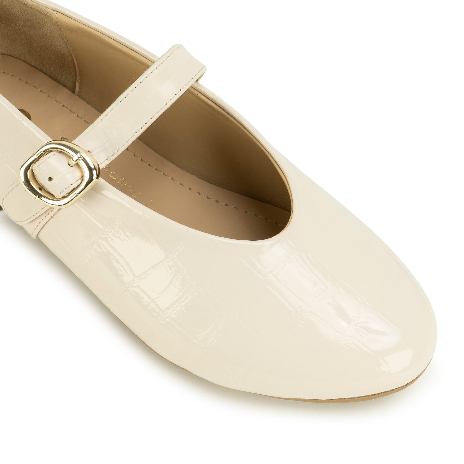 ZAPATO BALLERINA MARISA-2609 HUESO PIAZZA - 3