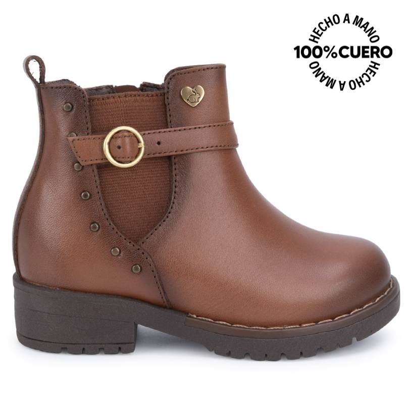 BOTIN BASICO YADIRA-2615 TOFFE RABBIT CUERO - 1