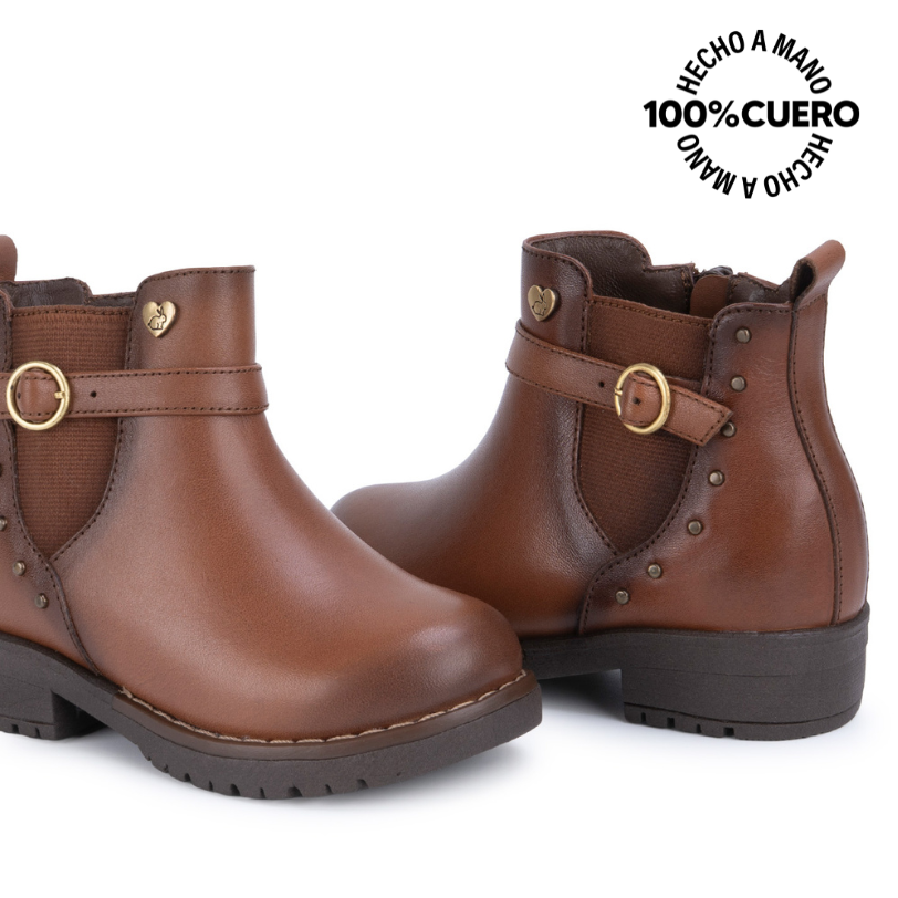 BOTIN BASICO YADIRA-2615 TOFFE RABBIT CUERO - 2