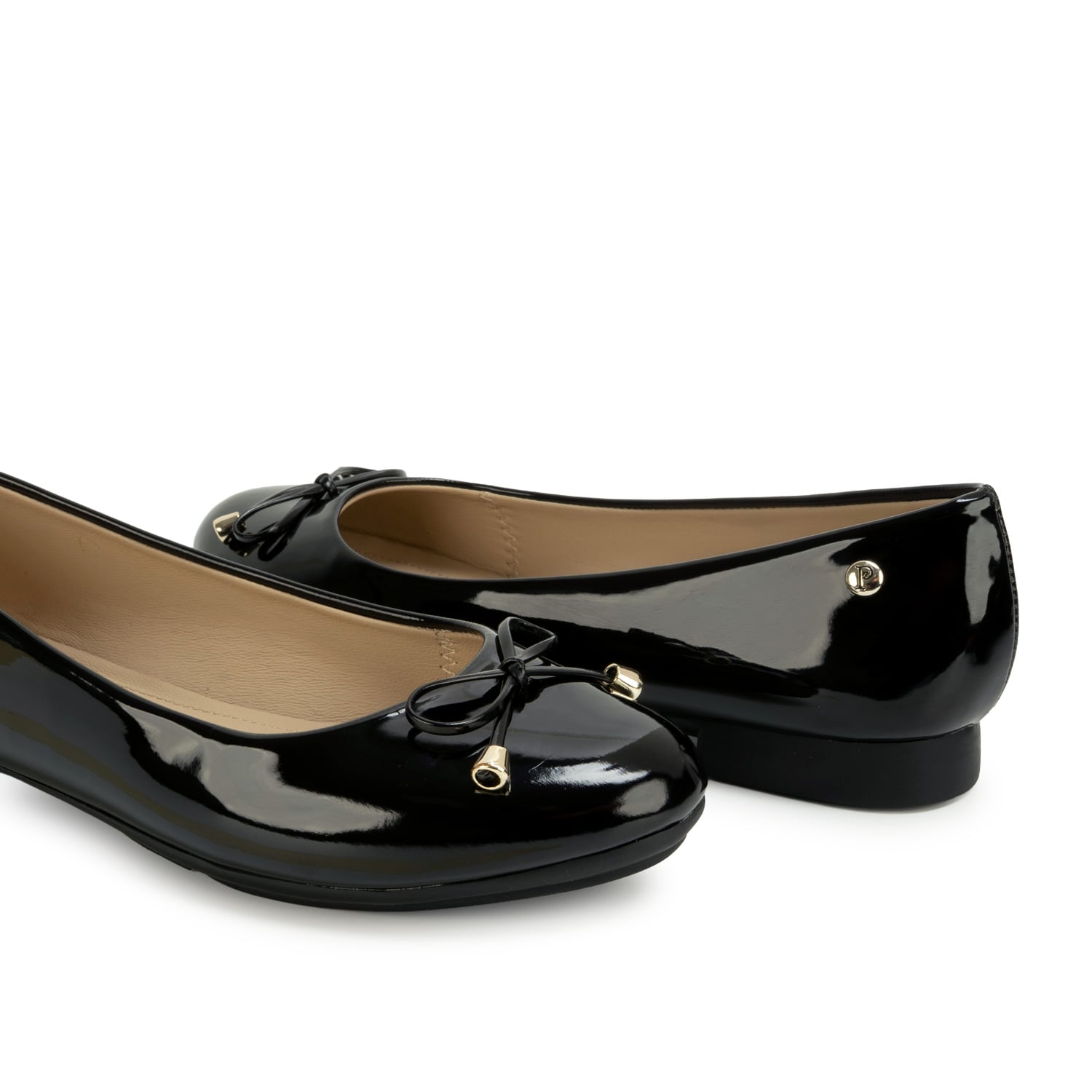 ZAPATO BALLERINA ALAY-2607 NEGRO PIAZZA - 2