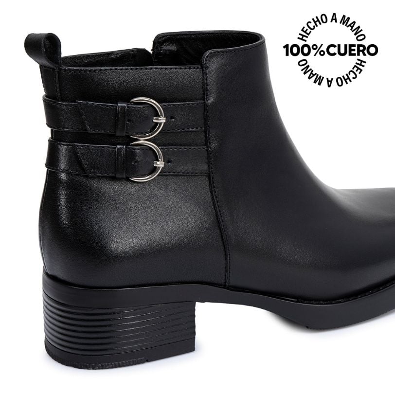 BOTIN JODHPUR SOFI-2643 NEGRO CUERO VIALE - 3