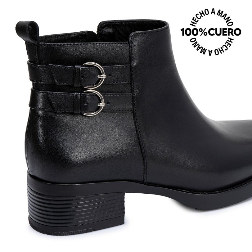 BOTIN JODHPUR SOFI-2643 NEGRO CUERO VIALE - 3