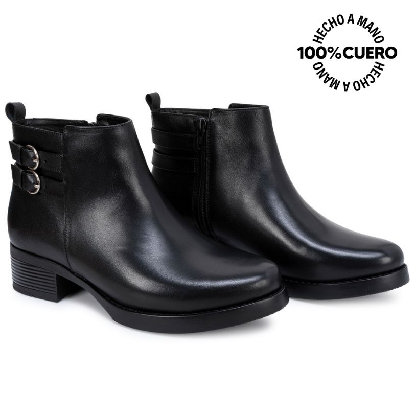 BOTIN JODHPUR SOFI-2643 NEGRO CUERO VIALE - 4