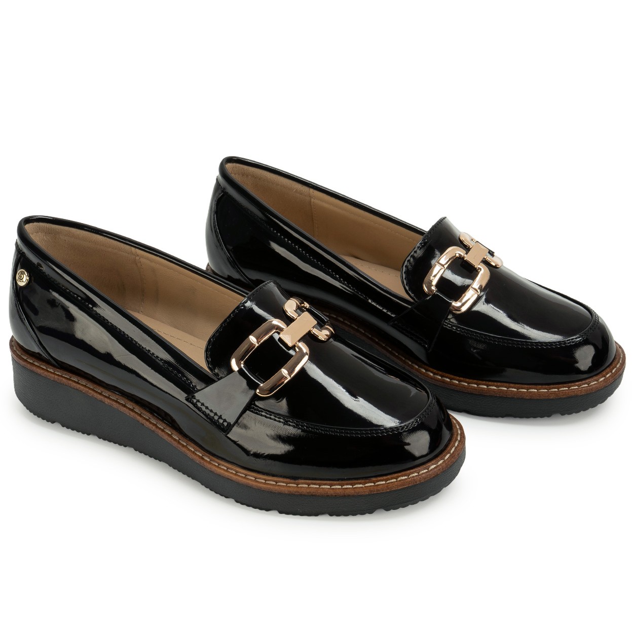 ZAPATO MOCASÍN WAL-2645 NEGRO PIAZZA - 4