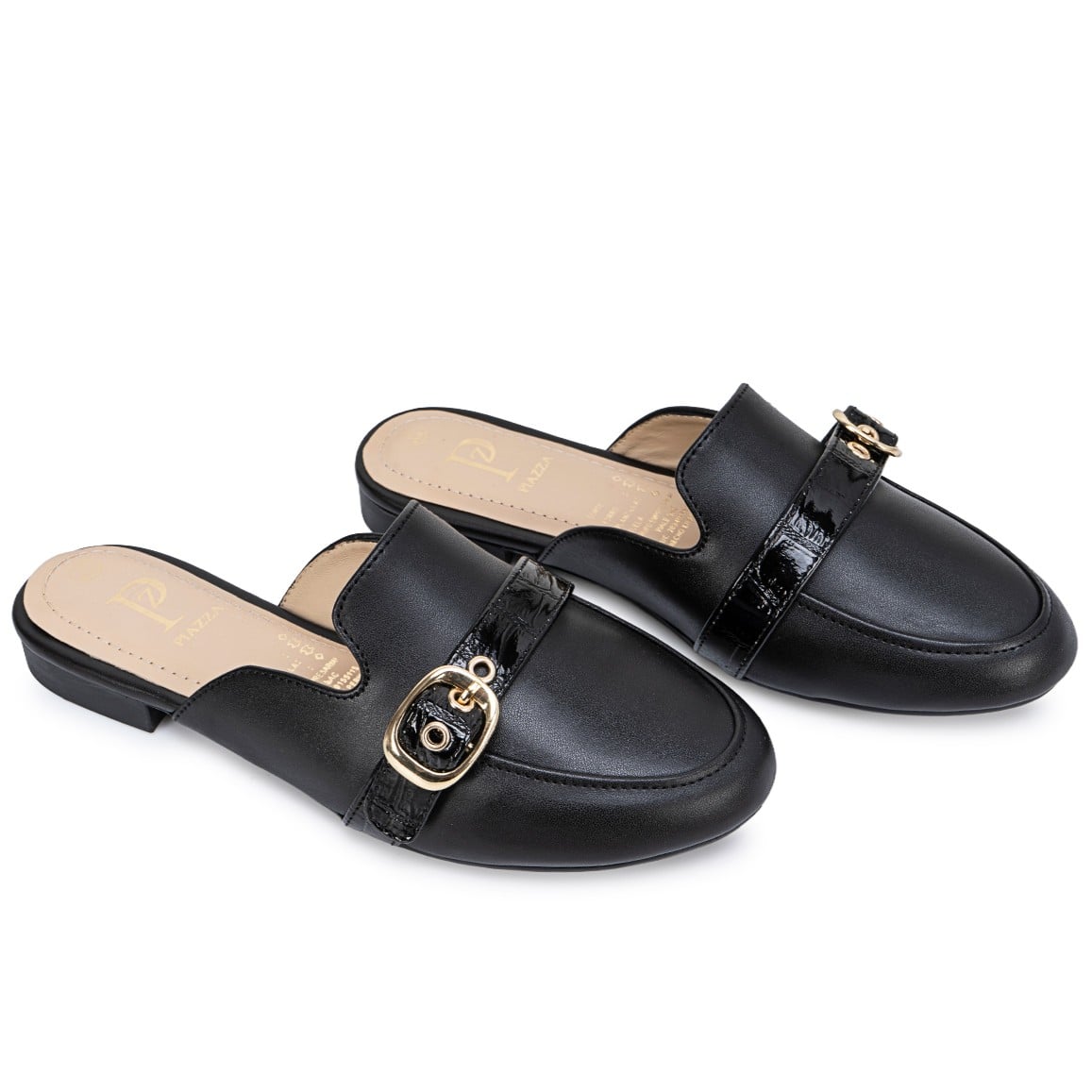 ZAPATO SUECO MARISA-2612 NEGRO PIAZZA - 4