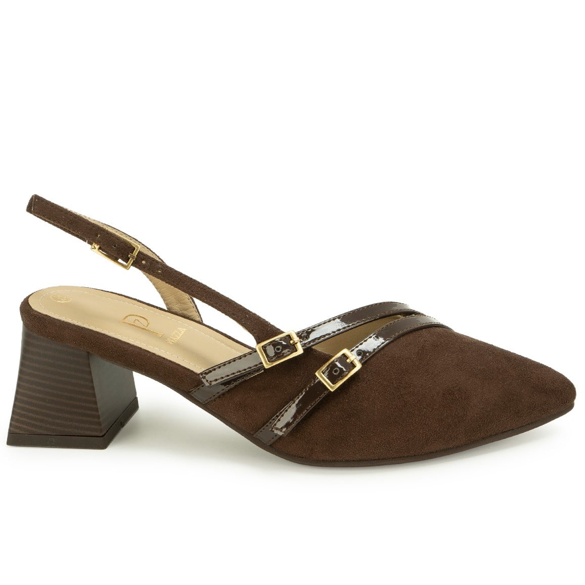 ZAPATO STILETTO DELIA-2603 MARRON PIAZZA - 1