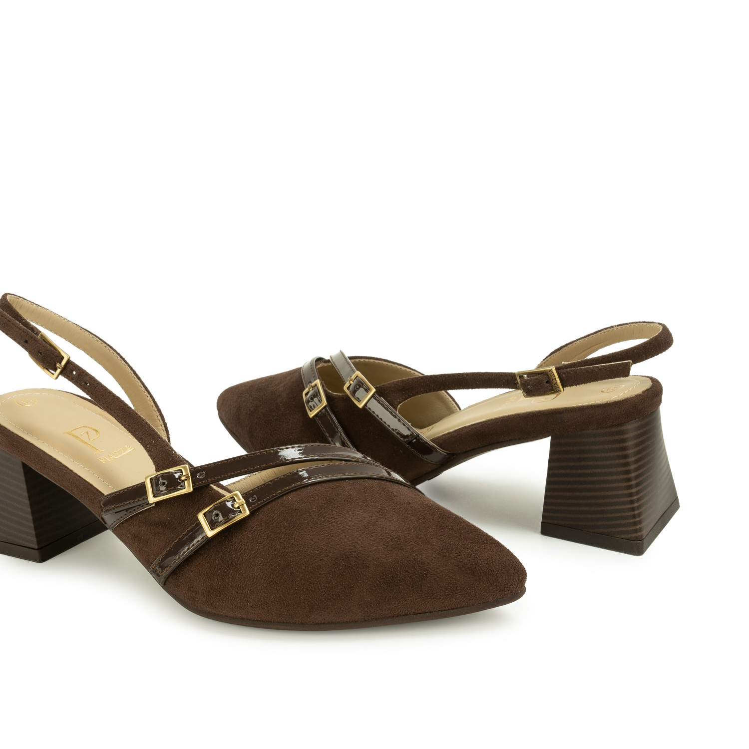 ZAPATO STILETTO DELIA-2603 MARRON PIAZZA - 2