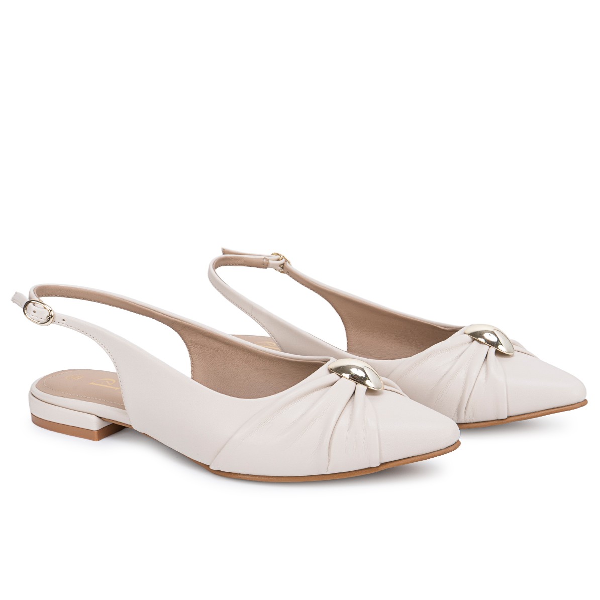ZAPATO STILETTO DON-2651 HUESO PIAZZA - 4