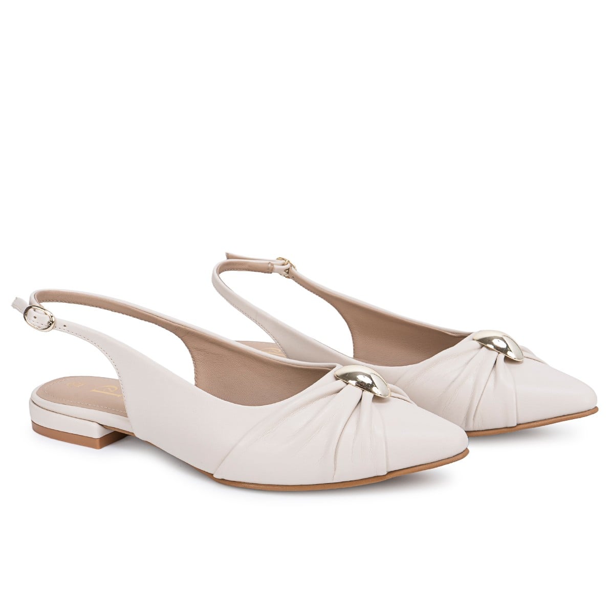 ZAPATO STILETTO DON-2651 HUESO PIAZZA - 4