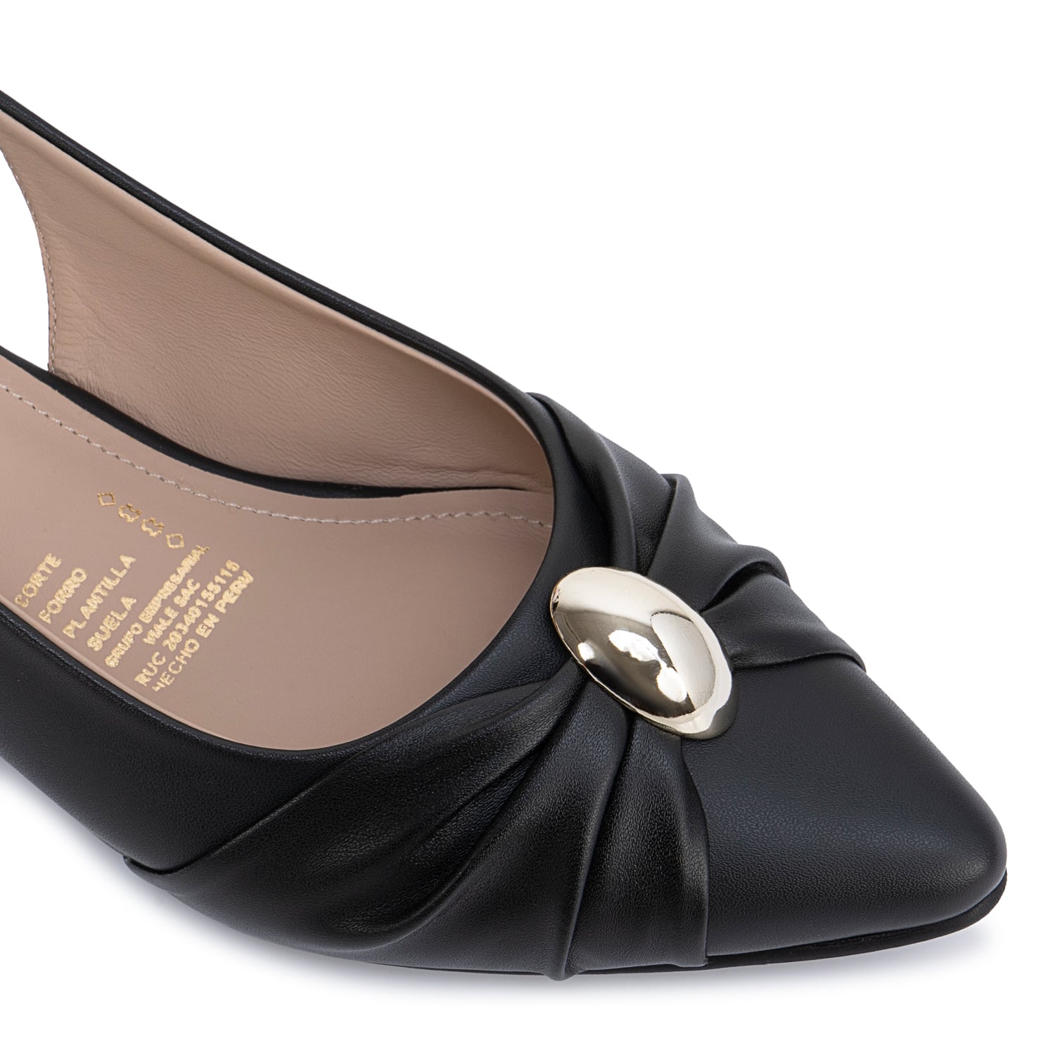 ZAPATO STILETTO DON-2651 NEGRO PIAZZA - 3