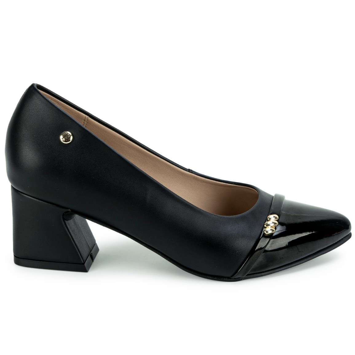 ZAPATO STILETTO CASUAL DON-2641 NEGRO PIAZZA - 1