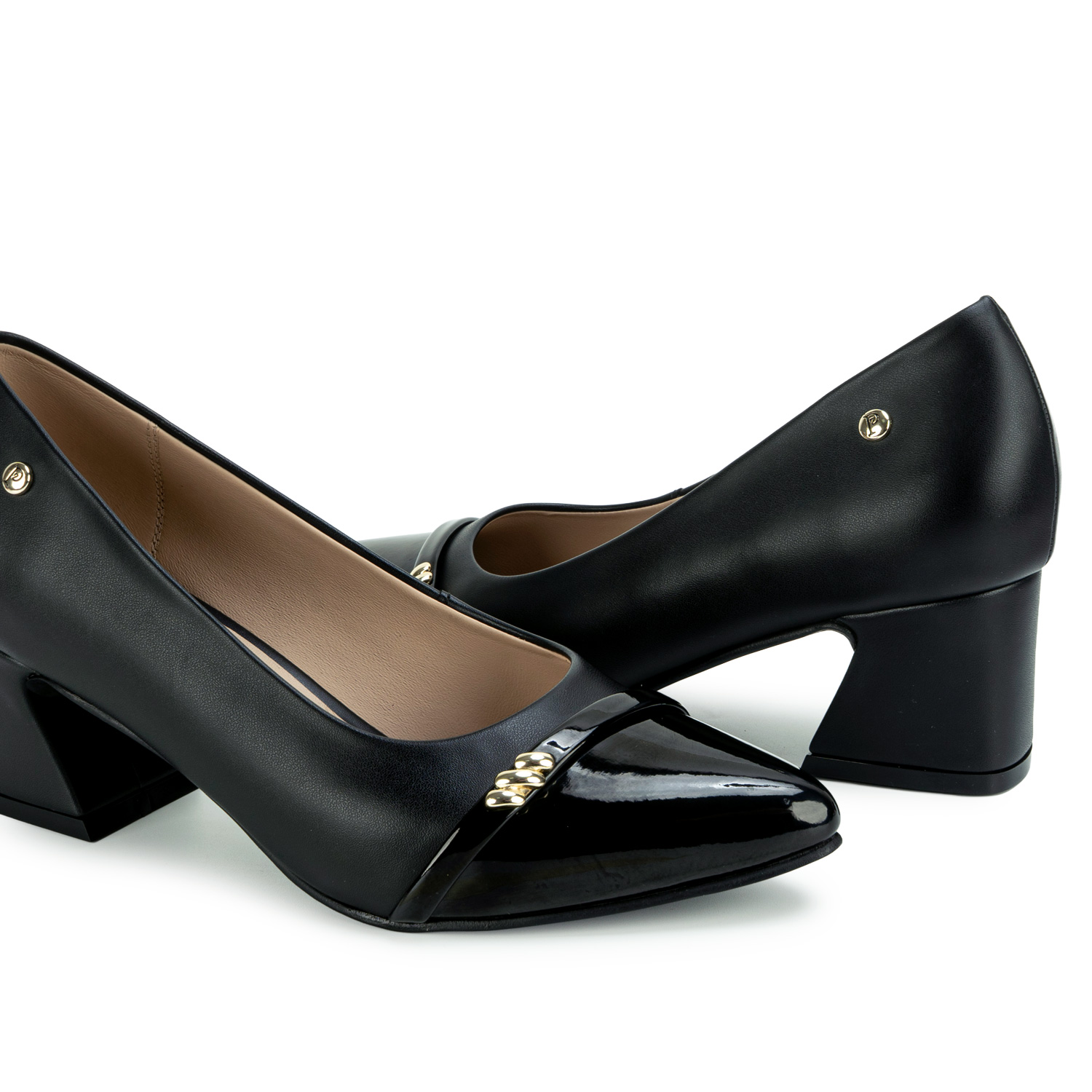 ZAPATO STILETTO CASUAL DON-2641 NEGRO PIAZZA - 2