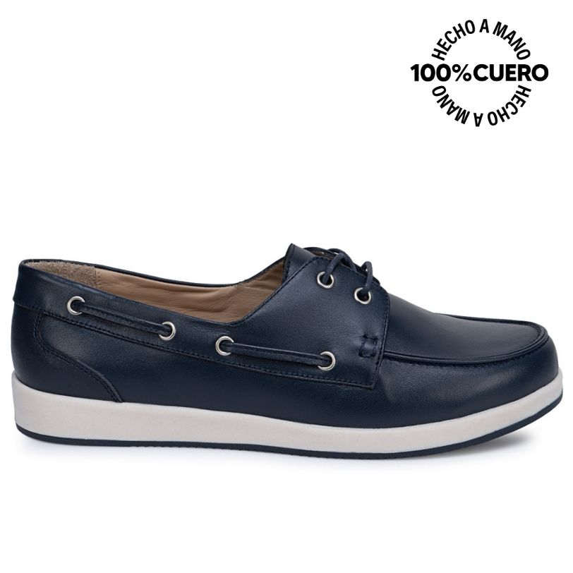 ZAPATO TOP SIDER AVE-2642 PATRIO/BL VIALE CUERO - 1