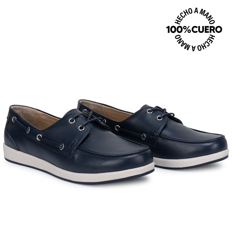 ZAPATO TOP SIDER AVE-2642 PATRIO/BL VIALE CUERO - 4