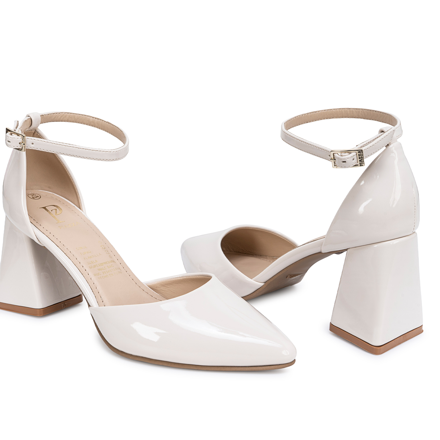 ZAPATO D'ORSAY KATHE-2644 HUESO PIAZZA - 2