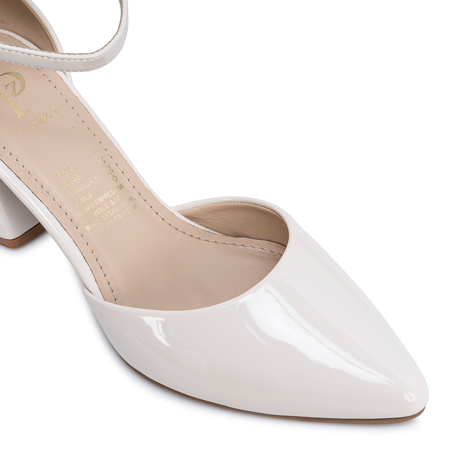 ZAPATO D'ORSAY KATHE-2644 HUESO PIAZZA - 3
