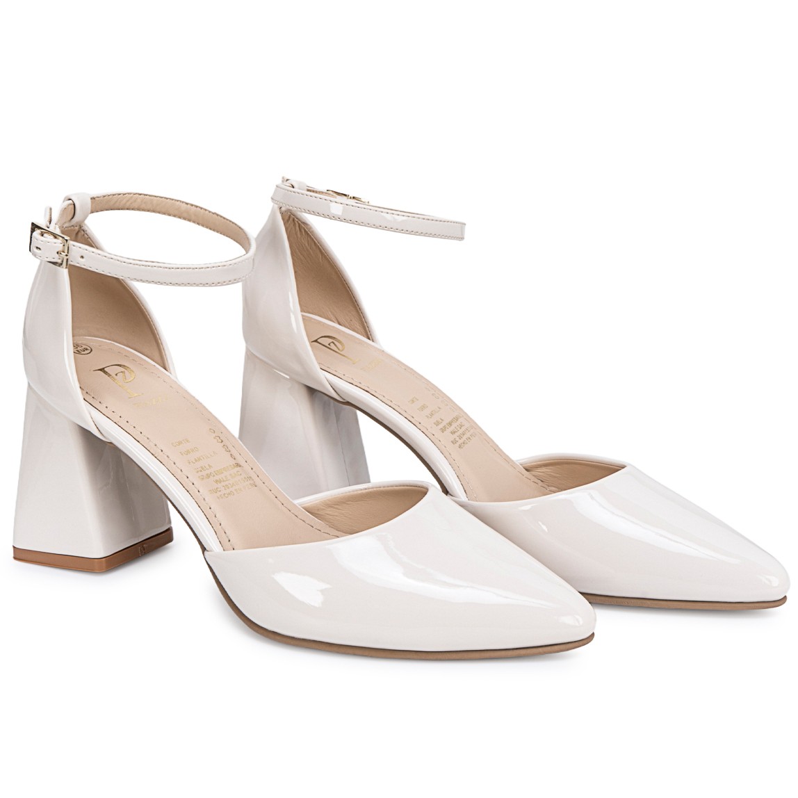 ZAPATO D'ORSAY KATHE-2644 HUESO PIAZZA - 4