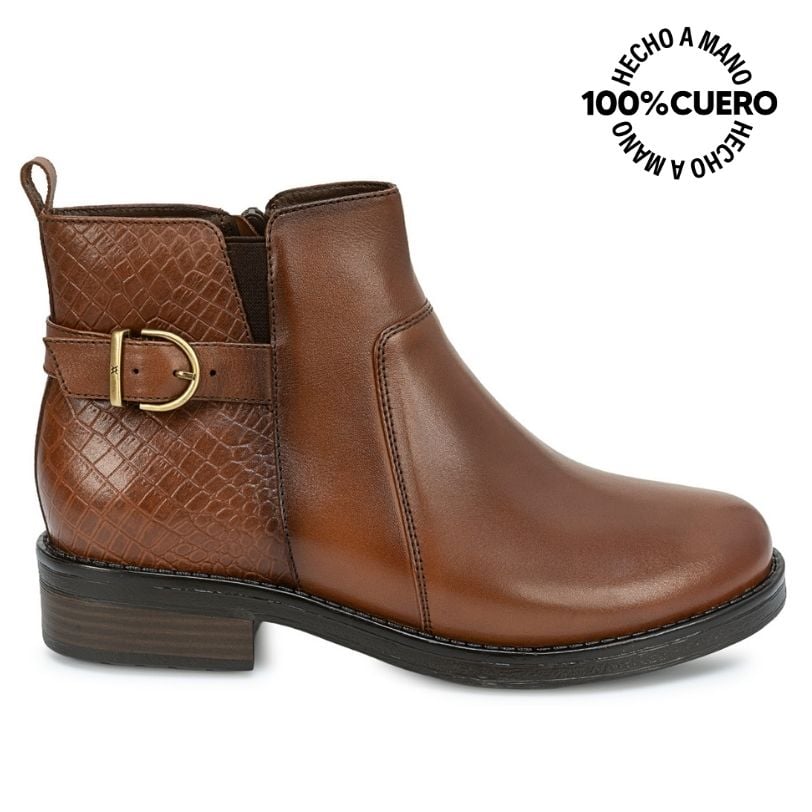 BOTIN JODHPUR SOFI-2644 TABACO VIALE CUERO - 1
