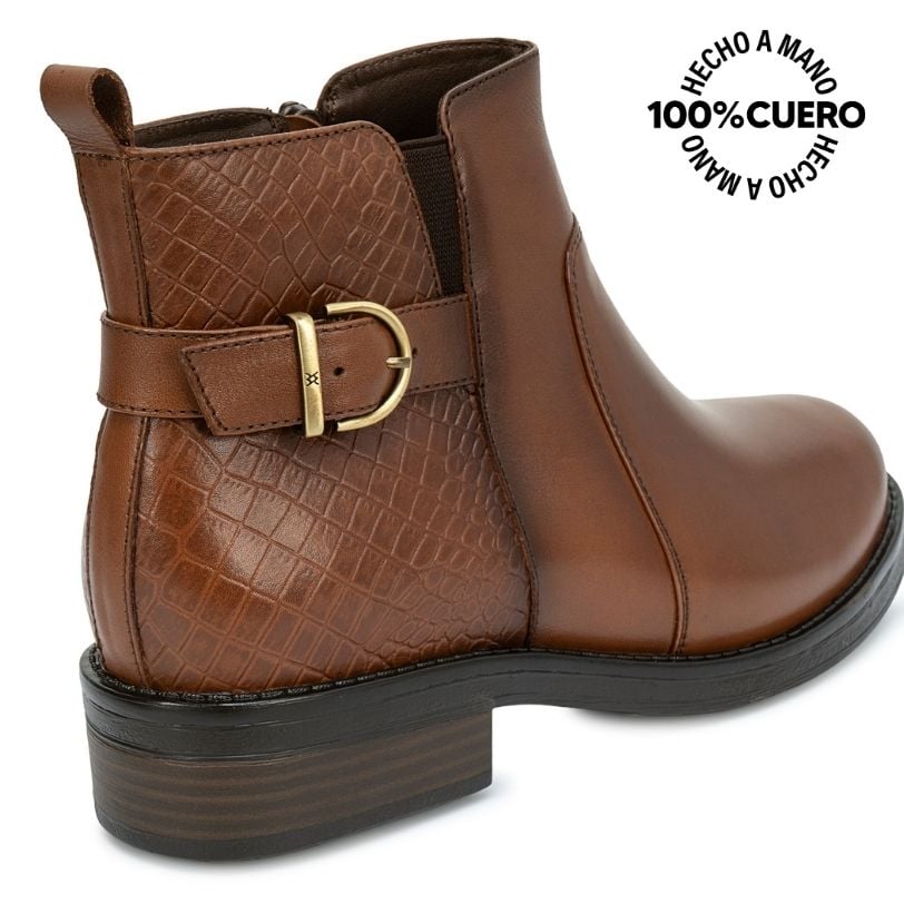 BOTIN JODHPUR SOFI-2644 TABACO VIALE CUERO - 3