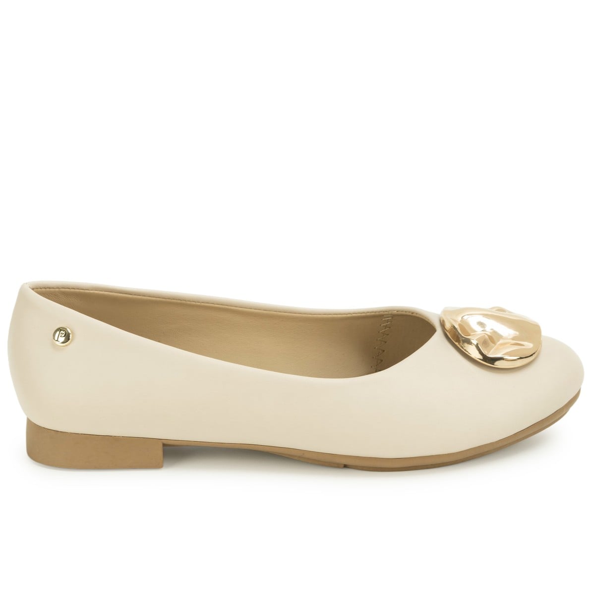 ZAPATO BALLERINA ALAY-2612 HUESO PIAZZA - 1