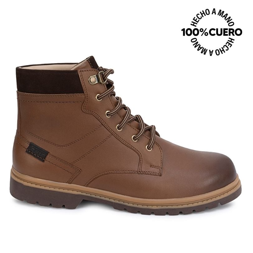 BOTIN DERBY ANGEL-2641 TOFFE RABBIT CUERO - 1