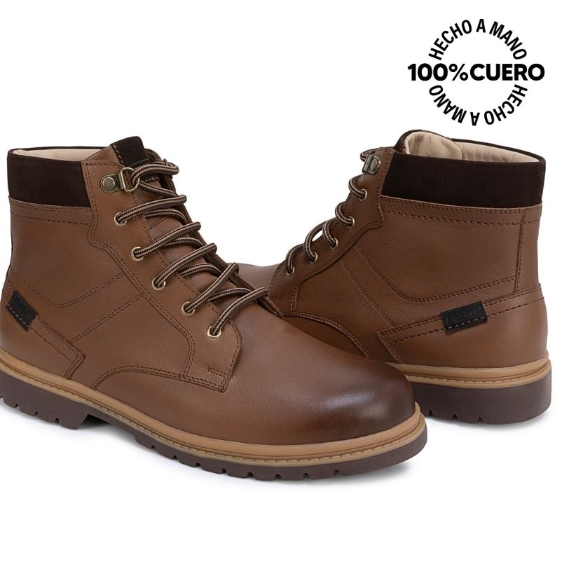 BOTIN DERBY ANGEL-2641 TOFFE RABBIT CUERO - 2