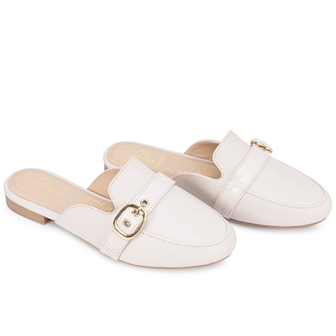 ZAPATO SUECO MARISA-2612 HUESO PIAZZA - 4