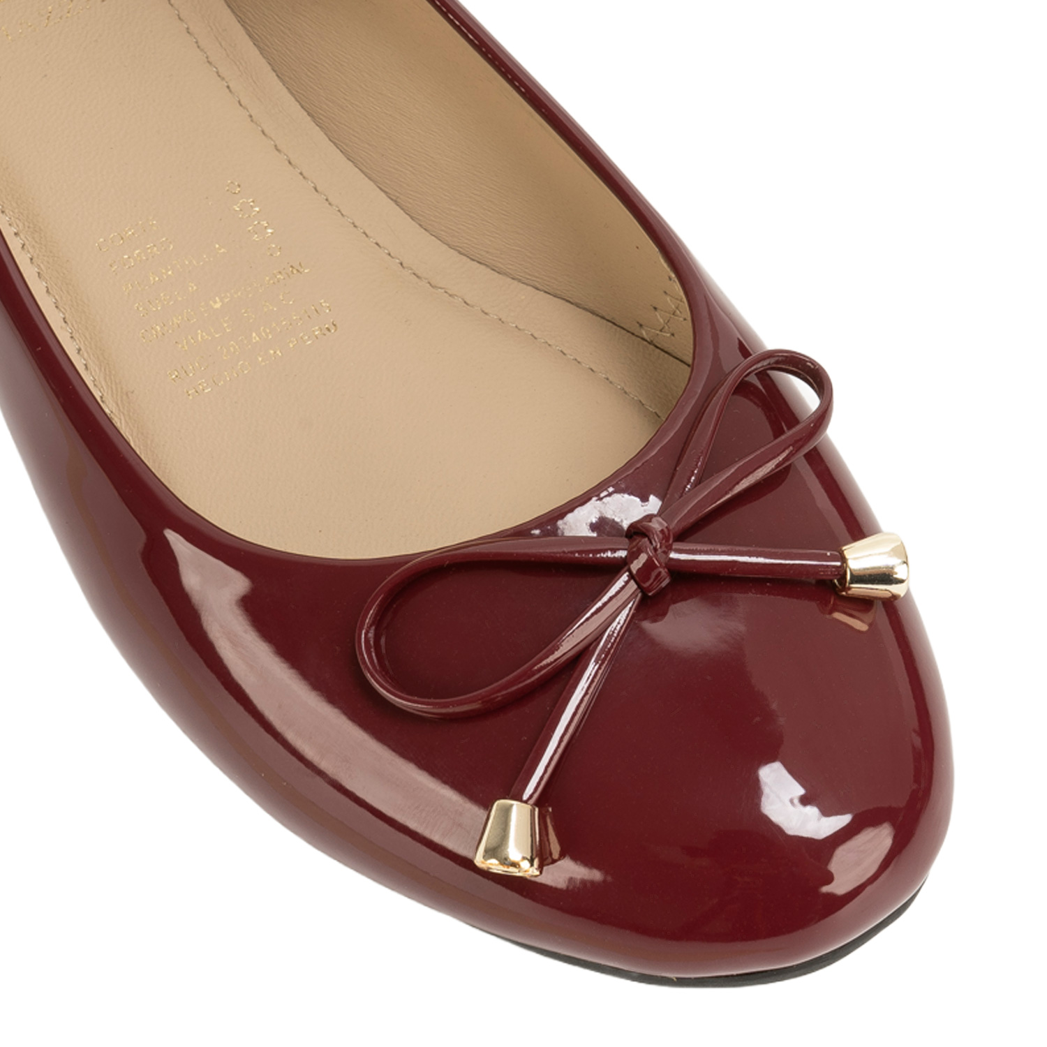 ZAPATO BALLERINA ALAY-2607 CHERRY PIAZZA - 3