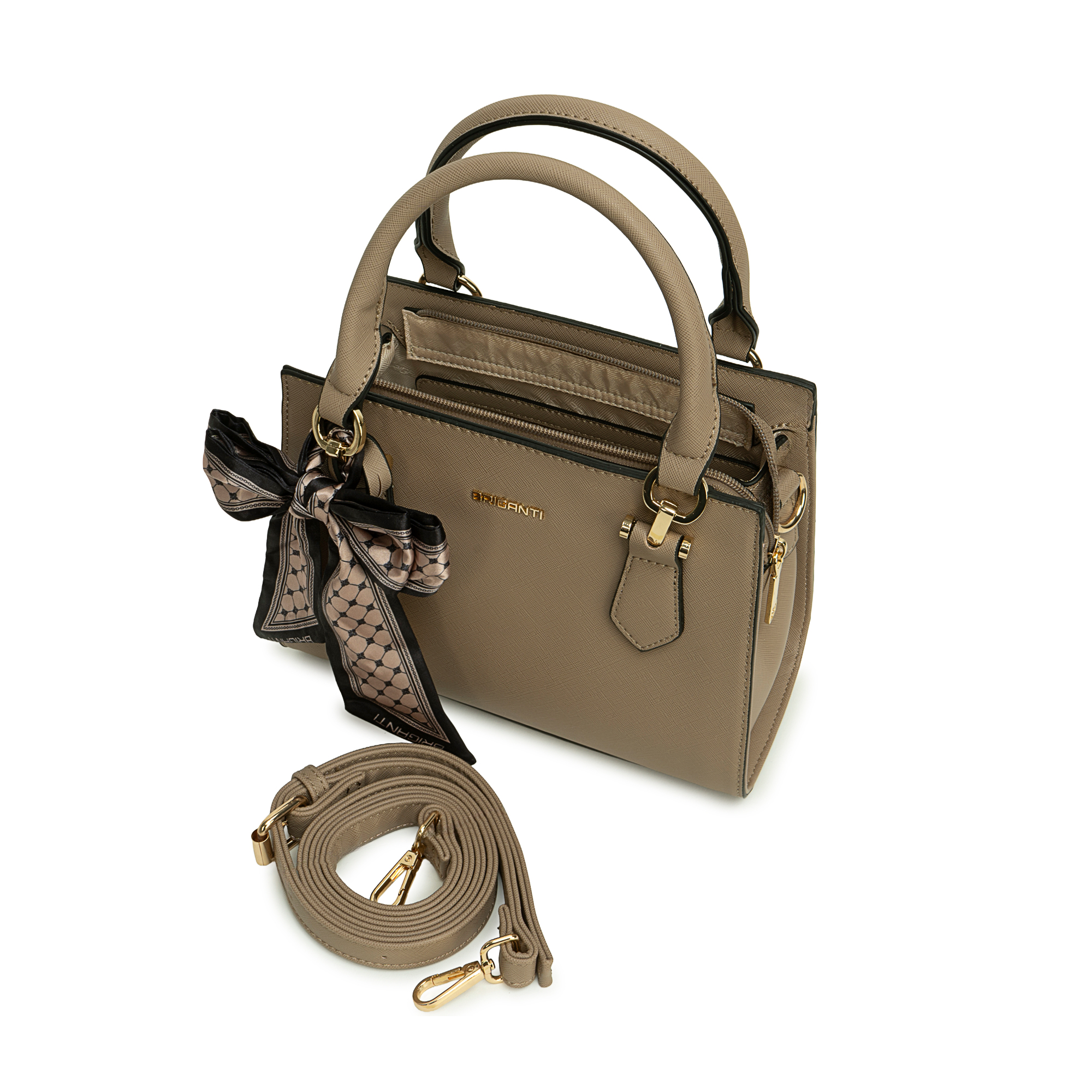 CARTERA MINI SATCHEL BRI-CM2622 VISON BRIGANTI - 4