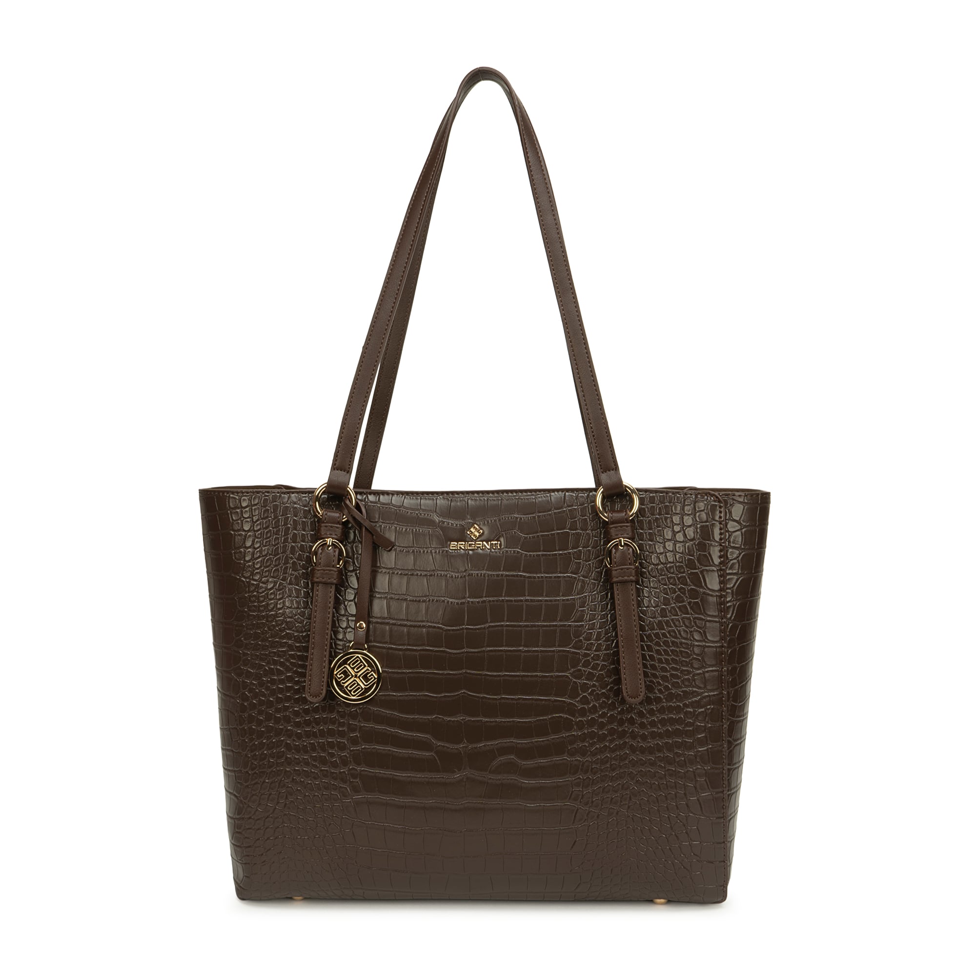 CARTERA JUMBO TOTE BRI-CJ2622 MARRON BRIGANTI - 1