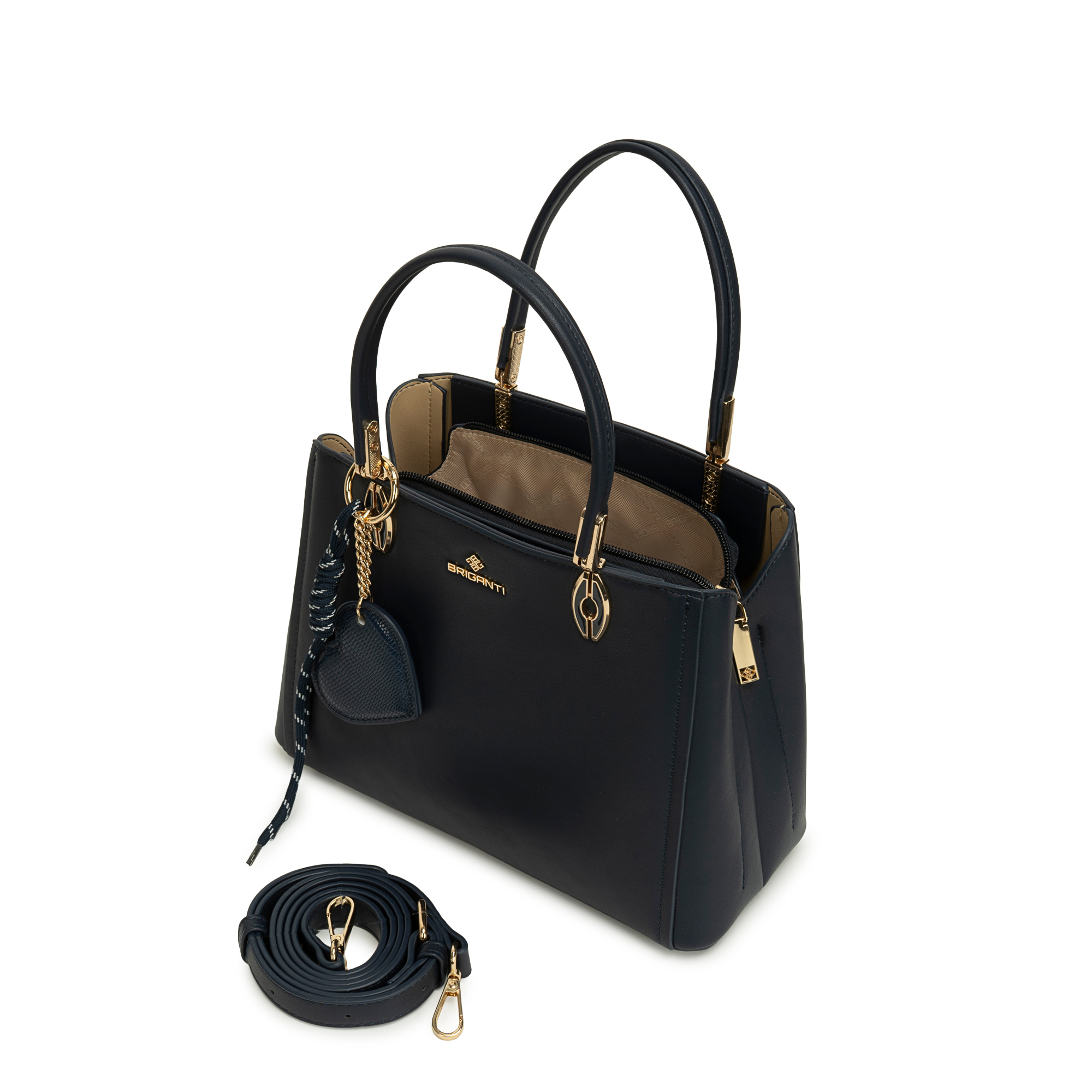 CARTERA SMALL SATCHEL BRI-CM2608 AZUL BRIGANTI - 4