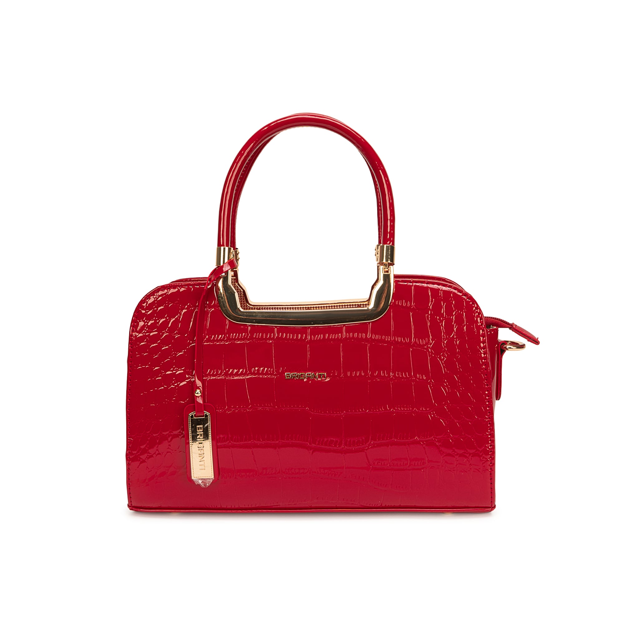 CARTERA SMALL SATCHEL BRI-CM2624 ROJO BRIGANTI - 1